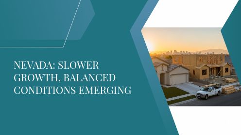 Nevada: Slower Growth, Balanced Conditions Emerging | Got More Questions? Call or Text Me Keller Williams | Great Las Vegas Homes Team Lic#S.0202099